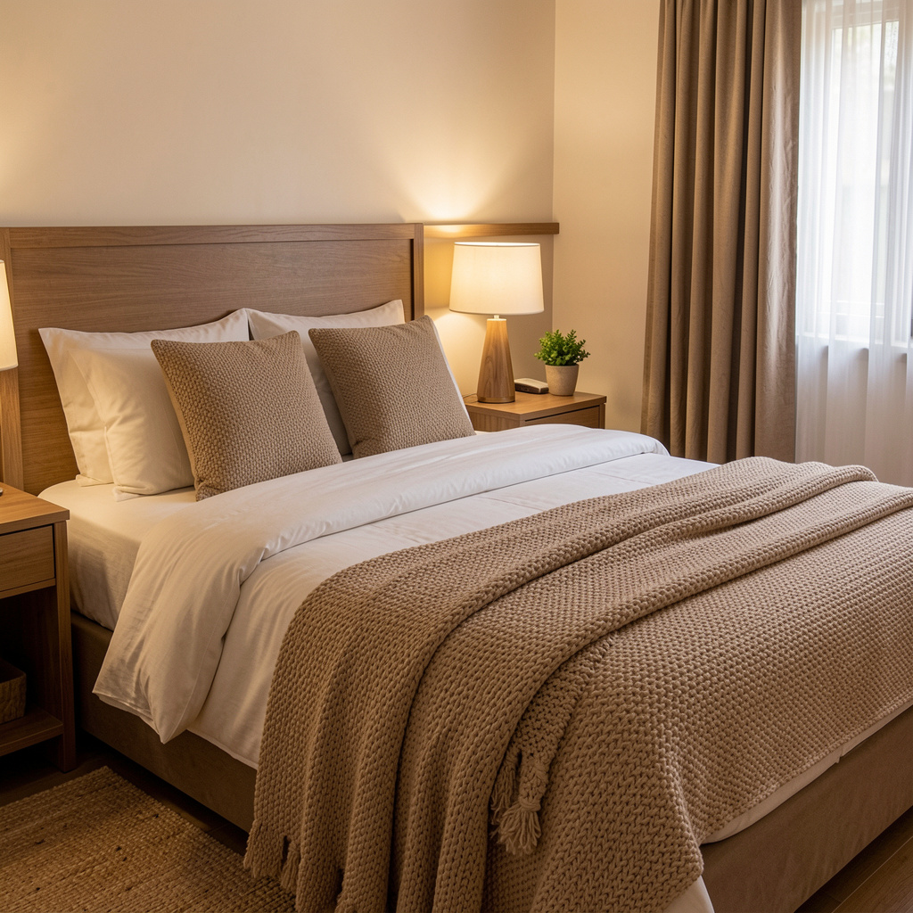 Como Montar uma Cama Posta e Transformar seu Quarto com Estilo cama posta perfeita elegante com almofadas e manta decorativa
