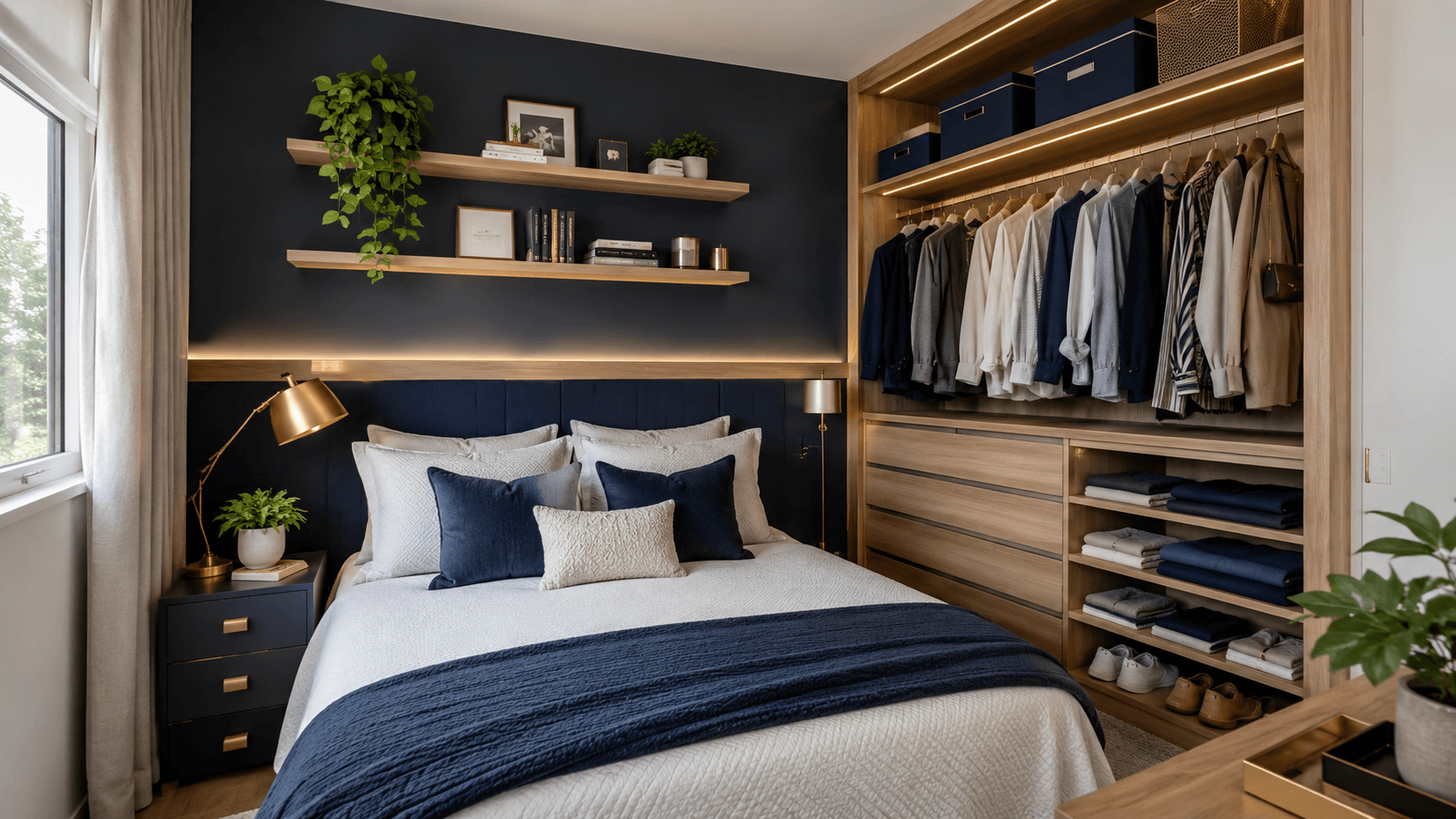 Como organizar o quarto pequeno: 15 ideias práticas e bonitas Como organizar o quarto pequeno: 15 ideias práticas e bonitas