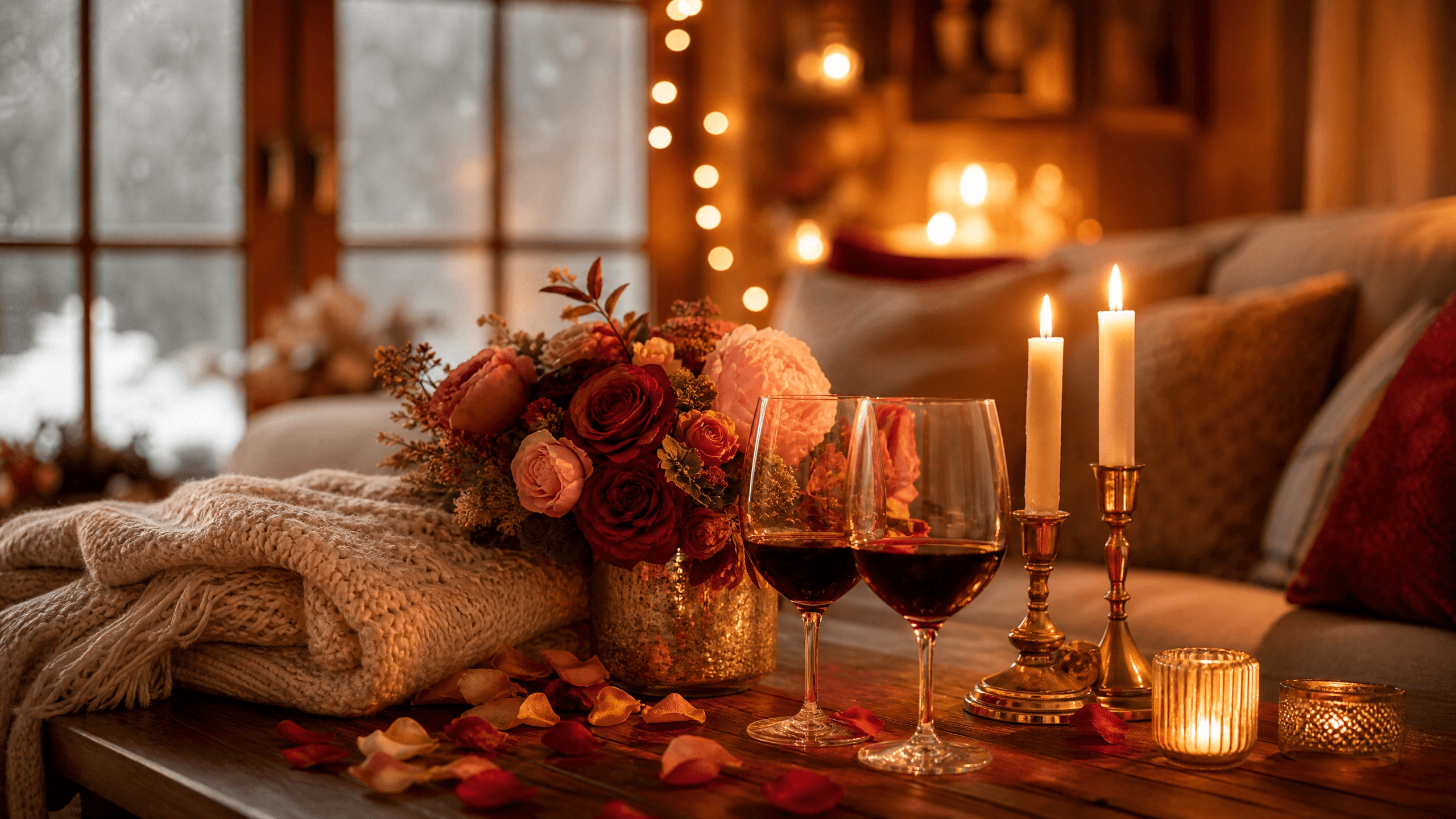 Decoração Romântica para o Inverno: Ambiente Perfeito em Casa Decoração Romântica para o Inverno: Ambiente Perfeito em Casa