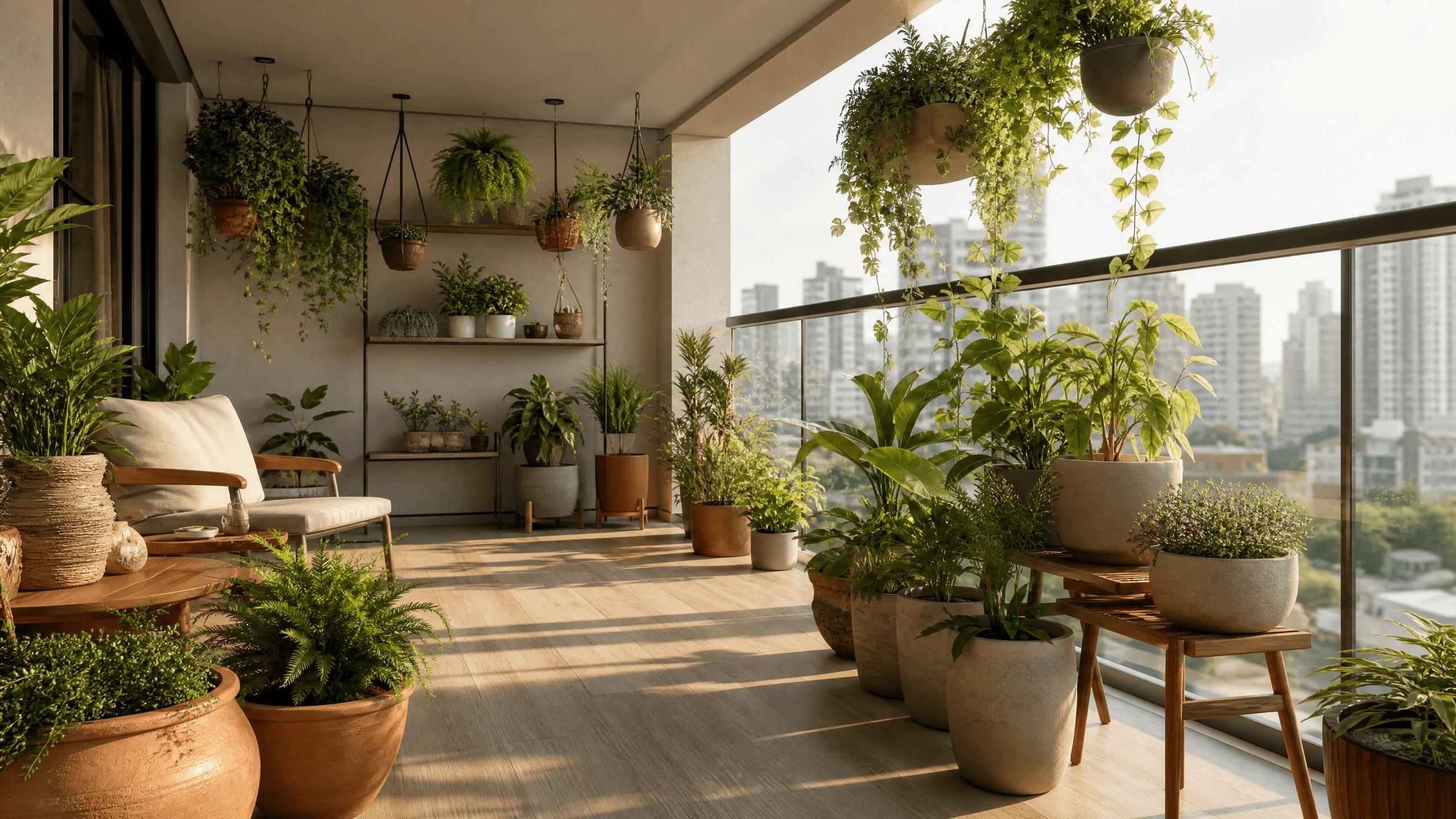 Jardim em Apartamento Jardim em Apartamento