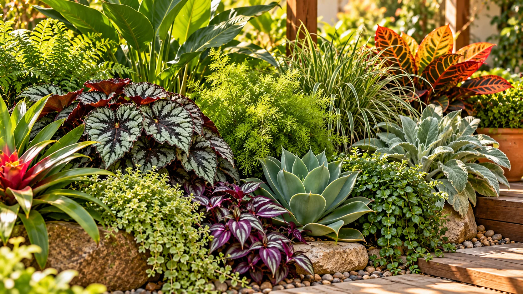 Jardim Sensorial em Casa: Como Criar um Espaço de Bem-Estar Plantas com diferentes texturas em jardim sensorial
